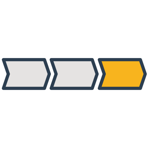 Business process, process, value chain, workflow, business, graph icon